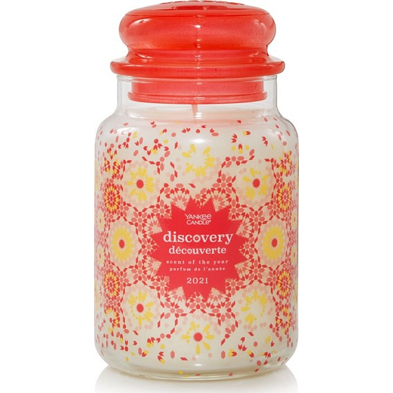 Yankee Candle Discovery Scent of the Year 2021 - Objevujte! Vůně roku 2021 vonná svíčka Classic velká sklo 623 g