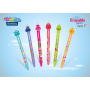 Colorino Gumka do pisania Jelly Heads pomarańczowy, niebieski wkład 0,5 mm