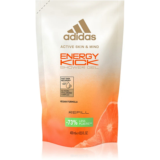 Adidas Energy Kick żel pod prysznic dla kobiet 400 ml wkład