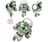 Charm Srebrna 925 Marvel The Avengers, Hulk, koralik na bransoletkę