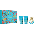 Versace Dylan Turquoise toaletní voda 50 ml + tělový gel 50 ml + sprchový gel 50 ml, dárková sada pro ženy