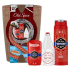 Old Spice Captain dezodorant w sztyfcie 50 ml + żel pod prysznic 3w1 do twarzy, ciała i włosów 250 ml + woda po goleniu 100 ml + drewniana beczka, zestaw kosmetyczny dla mężczyzn