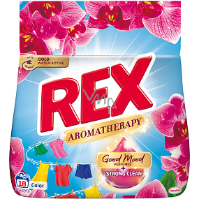 REX proszek do prania Aromatherapy Orchid Color 18 prań, 990g