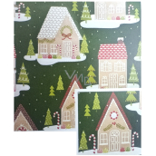 Niekupiony Bal.papier BVD Classic 0,7x5m ciemnozielony domki