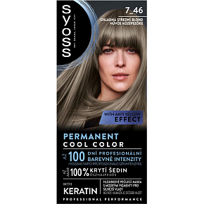 Syoss Farba do włosów chłodny średni blond 7_46, 50ml