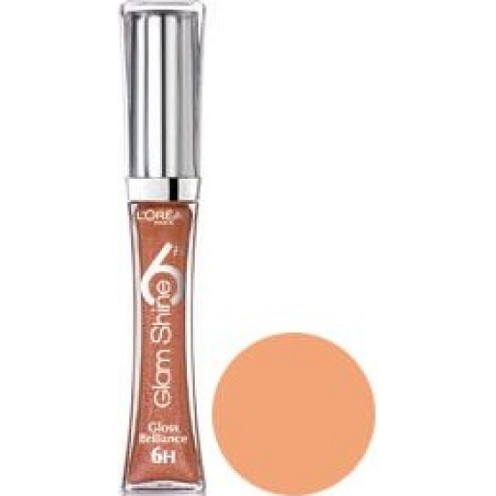 Loreal Paris Glam Shine 6H Volumizer lesk na rty 402 Addictive Ambre 6 ml