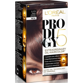 Loreal Paris Prodigy 5 barva na vlasy 4.15 ledová čokoláda Loreal Paris Prodigy 5 barva na vlasy 4.15 ledová čokoláda