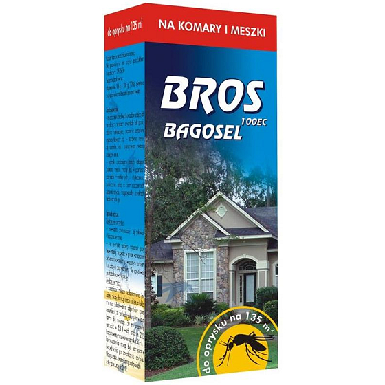Bros Bagosel koncentrovaný biocidní přípravek proti komárům a muchničkám 50 ml
