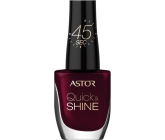 Astor Quick & Shine Nail Polish lak na nehty 302 Glass Of Wine 8 ml
