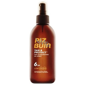 Piz Buin Tan & Protect SPF6 ochranný olej urychlující proces opalování 150 ml sprej