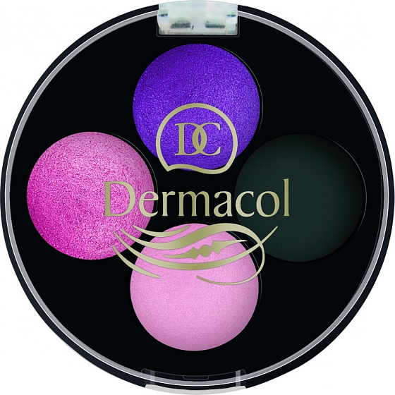 Dermacol Quattro Baked Eye Shadows oční stíny 04 5 g