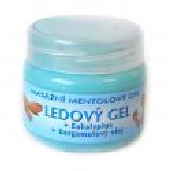 Ryor Eukalypt a Bergamotový olej ledový masážní gel 145 ml