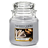 Yankee Candle Crackling Wood Fire - Praskající oheň v krbu vonná svíčka Classic střední sklo 411 g