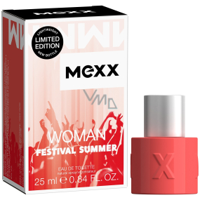 Mexx Festival Summer Woman toaletní voda pro ženy 25 ml Mexx Festival Summer Woman toaletní voda pro ženy 25 ml
