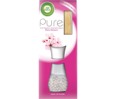 Air Wick Reed Diffuser Pure Cherry Blossom - Květy třešní vonné tyčinky osvěžovač vzduchu 25 ml
