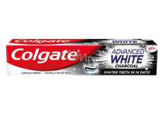 Colgate Advanced White Charcoal wybielająca pasta do zębów 75 ml
