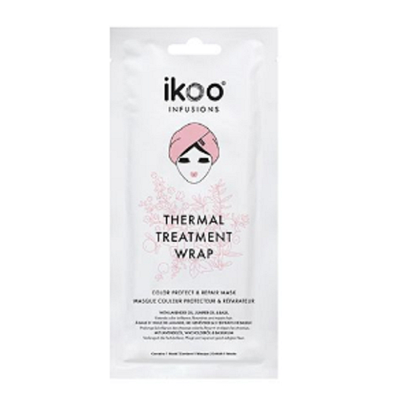 Ikoo Thermal Treatment Wrap Protect & Repair Termalna maska w czepku do utrzymania koloru i regeneracji włosów 1 sztuka