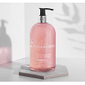 Baylis & Harding Divoká rebarbora a růžový pepř antibakteriální tekuté mýdlo na ruce dávkovač 500 ml