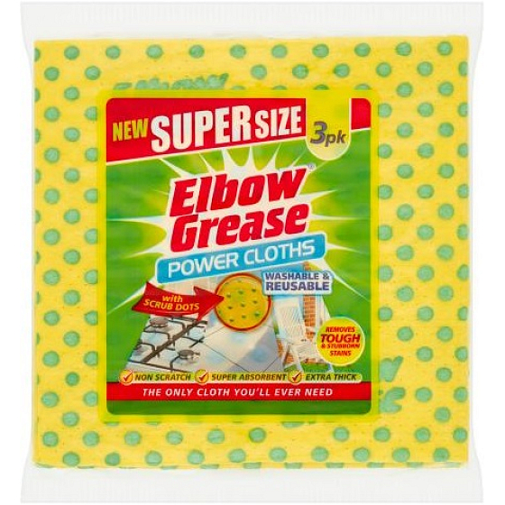 Elbow Grease Power Cloths superabsorpcyjne ściereczki 3 sztuki