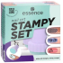 Essence Nail Art Stampy Set 01 zestaw ze stemplami do zdobienia paznokci