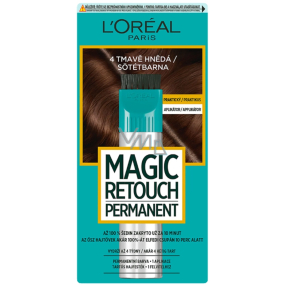 Loreal Paris Magic Retouch Permanent farba do odrostów 4 ciemny brąz 45 ml