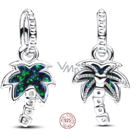 Charm Srebrna 925 Palma, zawieszka na bransoletkę przyroda Charm Srebrna 925 Palma, zawieszka na bransoletkę przyroda