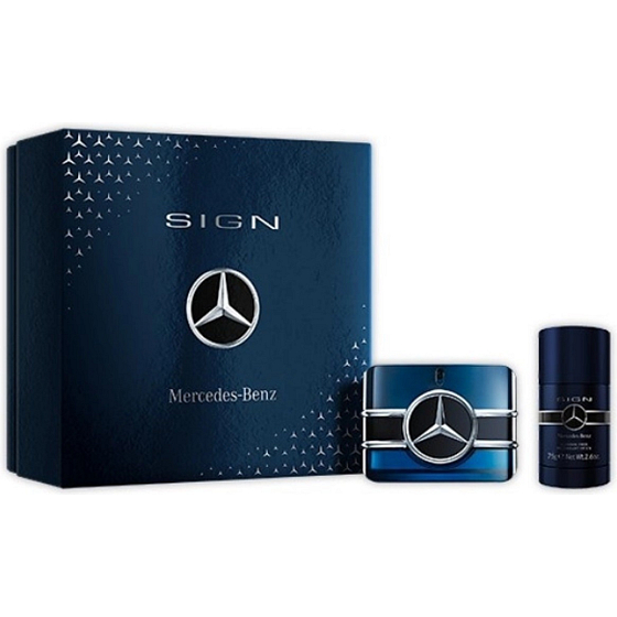 Mercedes-Benz Sign woda perfumowana dla mężczyzn 50 ml + dezodorant w sztyfcie 75 g, zestaw prezentowy