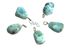 Larimar Troml waga, naturalny kamień ok. 2,6 cm, spokój, miar, równowaga