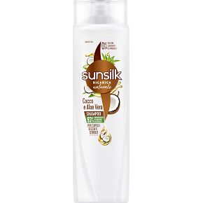 Sunsilk szampon Cocco E Aloe Vera do suchych i łamiących się włosów, 250 ml Sunsilk szampon Cocco E Aloe Vera do suchych i łamiących się włosów, 250 ml
