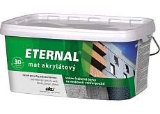 Eternal mat akrylátowy uniwersalny kolor do drewna, metalu, betonu, 01 biały, 2,8 kg