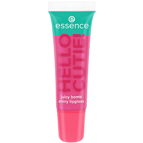Essence SAY IT WITH JUICY lesk na rty HELLO CUTIE! juicy bomb 02 Witty Watermelon, 10 ml