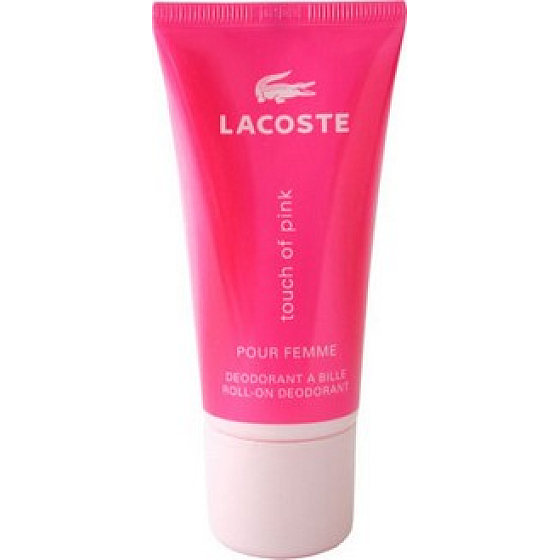 Lacoste Touch of Pink kuličkový deodorant roll-on pro ženy 50 ml