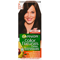 Garnier Color Naturals Creme farba do włosów, odcień średni brąz 4