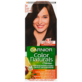 Garnier Color Naturals Creme farba do włosów, odcień średni brąz 4