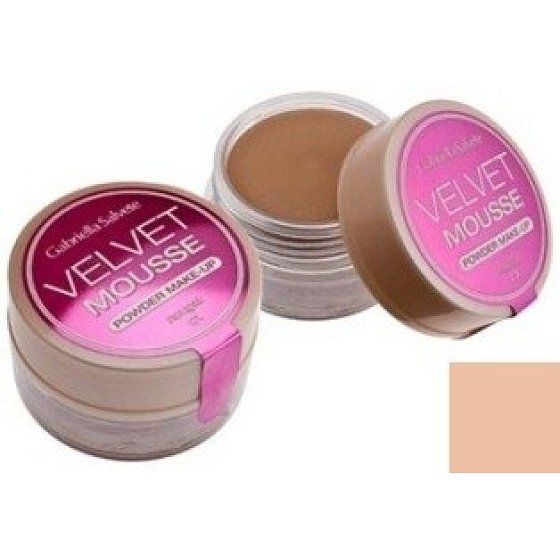 Gabriella Salvete Velvet Mousse powder make-up 03 odstín 17 ml