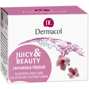 Dermacol Juicy & Beauty Japonská třešeň zvláčňující pleťový krém 50 ml Dermacol Juicy & Beauty Japonská třešeň zvláčňující pleťový krém 50 ml