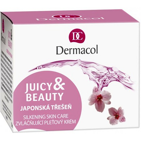 Dermacol Juicy & Beauty Japonská třešeň zvláčňující pleťový krém 50 ml