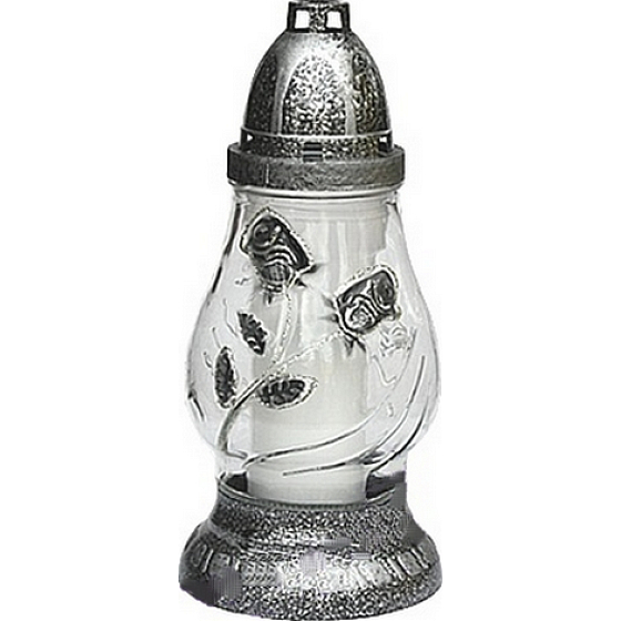 Rolchem Lampa skleněná Velká 24 cm Z27