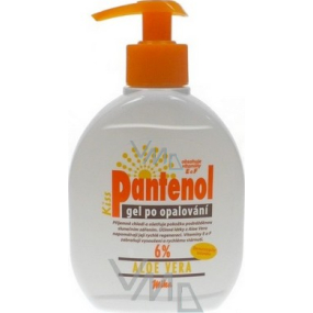 Mika Pantenol 6% s Aloe Vera gel po opalování 300 ml s pumpičkou