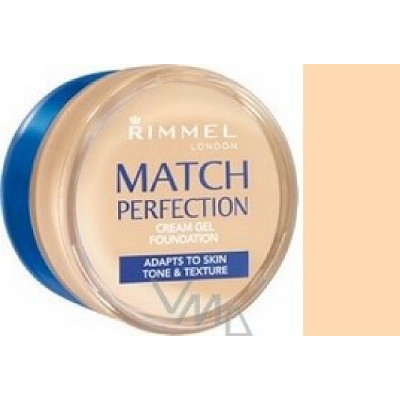 Rimmel London Match Perfection krémový make-up 100 Ivory 18 ml
