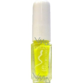 Ocean Decorative Art zdobící lak na nehty odstín 23 žlutý neon 5 ml Ocean Decorative Art zdobící lak na nehty odstín 23 žlutý neon 5 ml