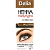 Delia Cosmetics Henna barva na obočí a řasy Hnědá 2 g