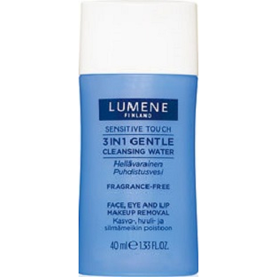 Lumene Sensitive Touch Gentle Cleansing 3v1 čisticí voda 40 ml