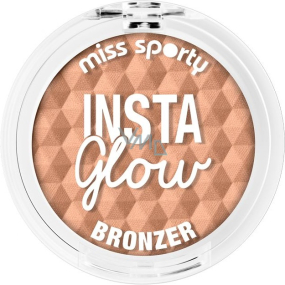 Miss Sporty Insta Glow Bronzer puder 001 Słoneczna Blondynka 5 g Miss Sporty Insta Glow Bronzer puder 001 Słoneczna Blondynka 5 g