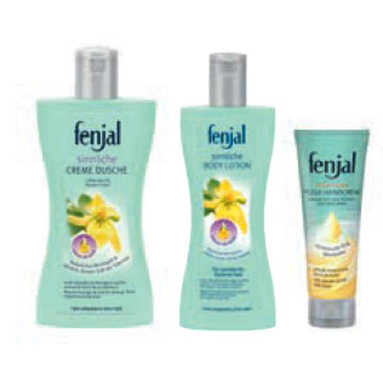 Fenjal Moringa sprchový krém 200 ml + tělové mléko 200 ml + Premium Intensive krém na ruce 75 ml, kosmetická sada