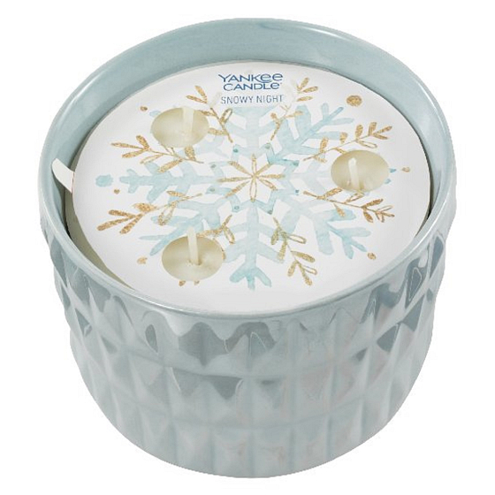 Yankee Candle Snowy Night - Zasněžená noc Special collection Winter Wish 3 knotá vonná svíčka 773 g