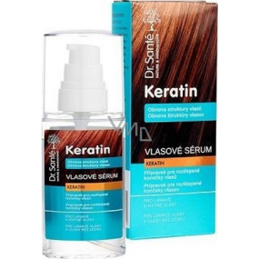 Dr. Santé Keratin Hair serum dla łamliwych, matowych włosów 50 ml