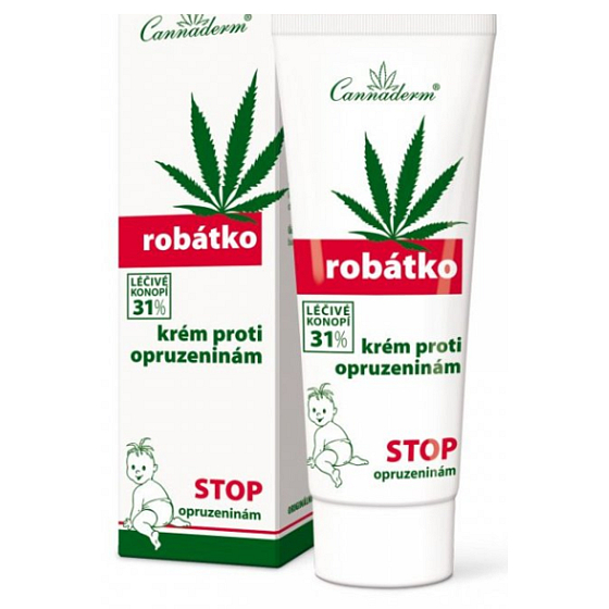Cannaderm Robátko krém proti opruzeninám 75 g