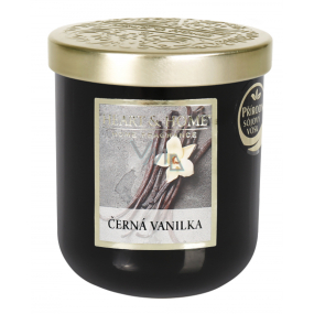 Heart & Home czarna wanilia Sojowa świeca zapachowa średnia aż 30 godzin 115 g