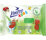 Linteo Kids Wilgotne chusteczki do toalety spłukiwalne 50 sztuk